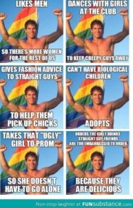Six reasons straight guys like gay guys