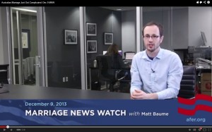 marriage news watch 12-9-13